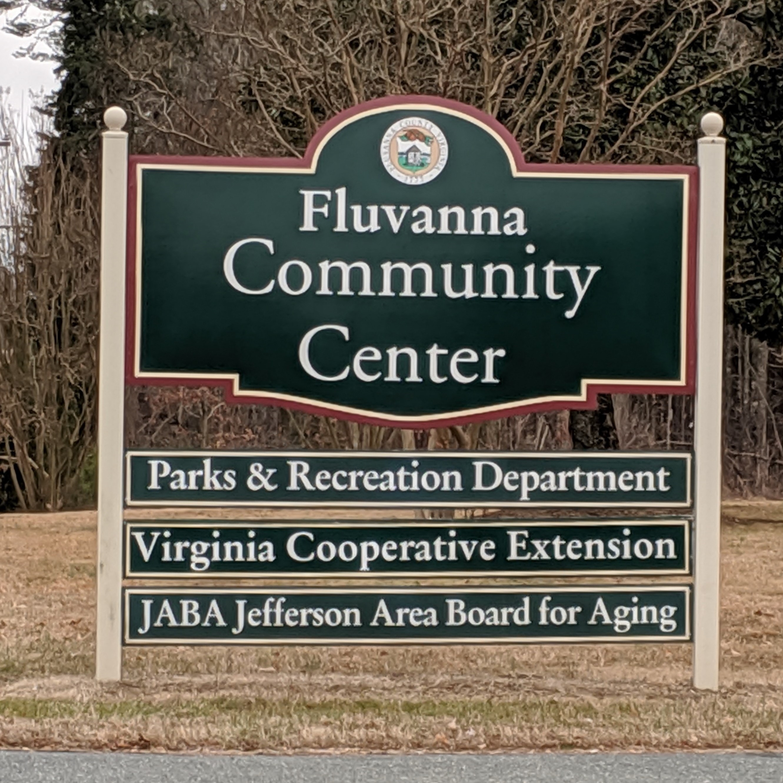 Fluvanna Community Center Sign 